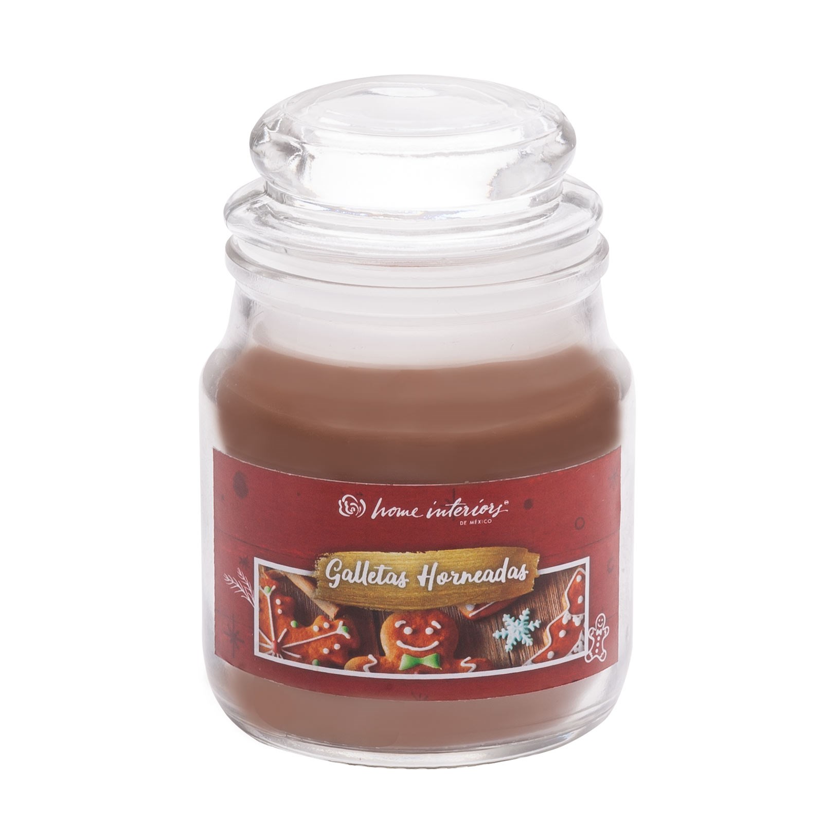 31475 Mini Glass Jar Candle Fragrance Baked Cookies